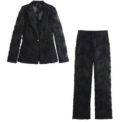 Olalla | Elegantes 2-teiliges Set mit Pailletten für Damen