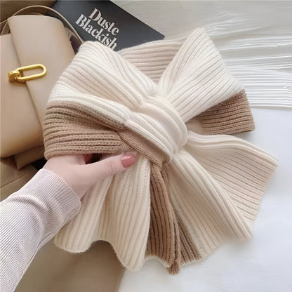 Fabia | Kuscheliges und stilvolles Strickschal-Set für Mädchen