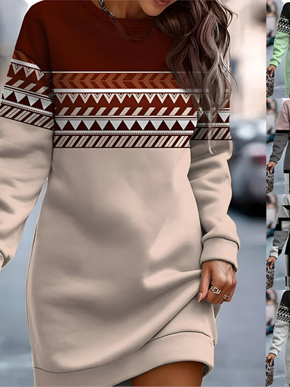 Aliz | Bequemes &  Stylisches Oversized Sweatshirt-Kleid