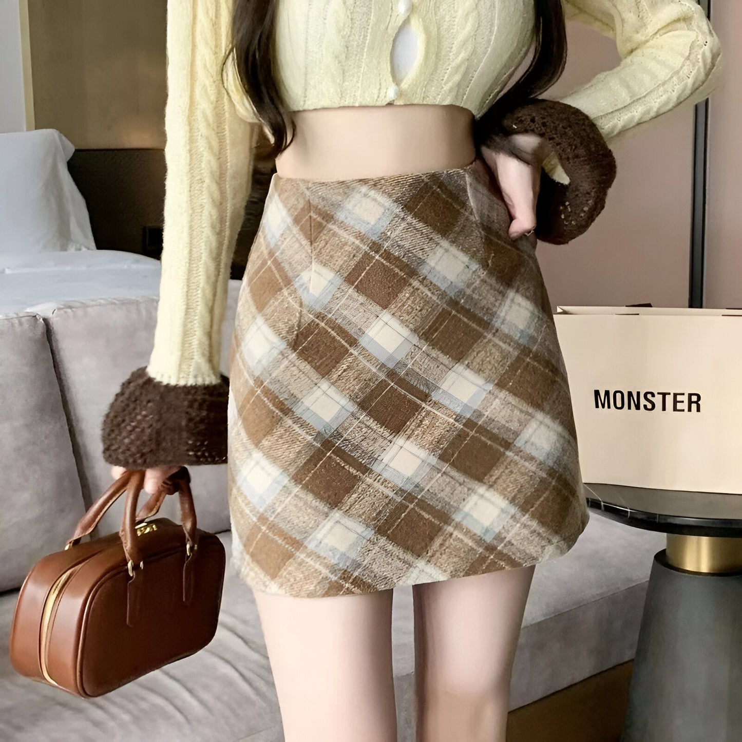 Magali | Zeitlose Plaid-Eleganz für jede Saison