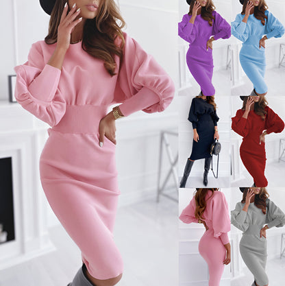 Liliane | Sexy Strick-Minikleid mit Taillen-Wickeldetail