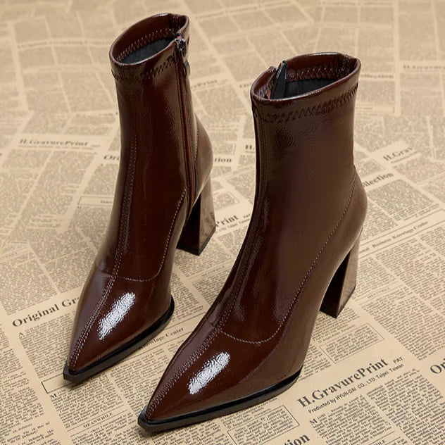 Addy | Damen-Stiefeletten mit hohem Absatz