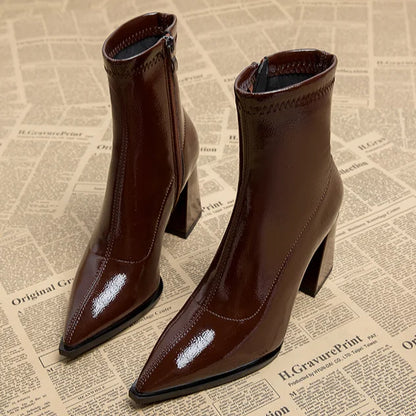 Addy | Damen-Stiefeletten mit hohem Absatz