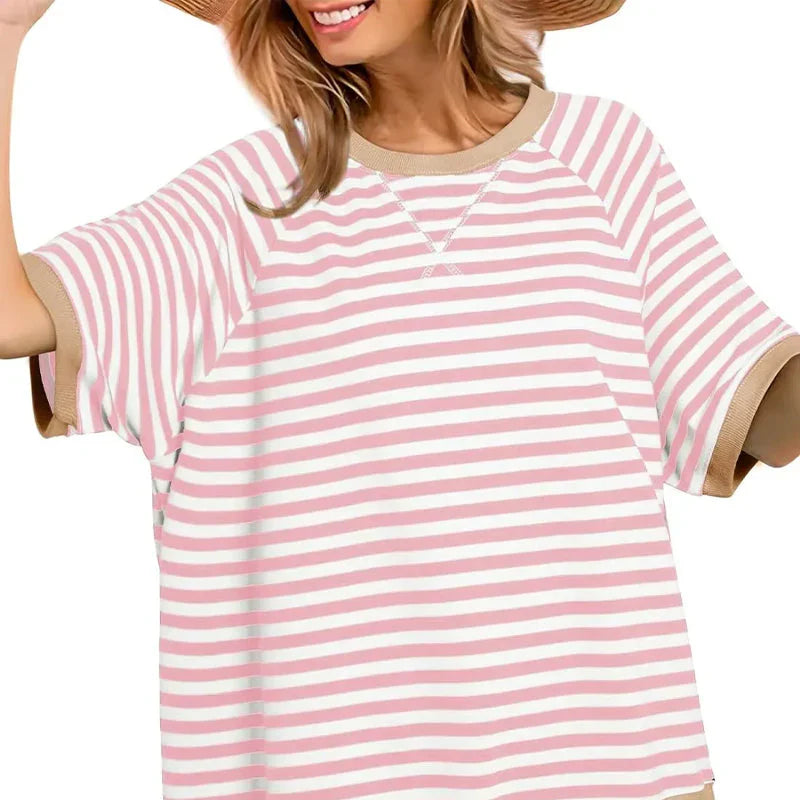 Bern | Lässiges gestreiftes T-Shirt