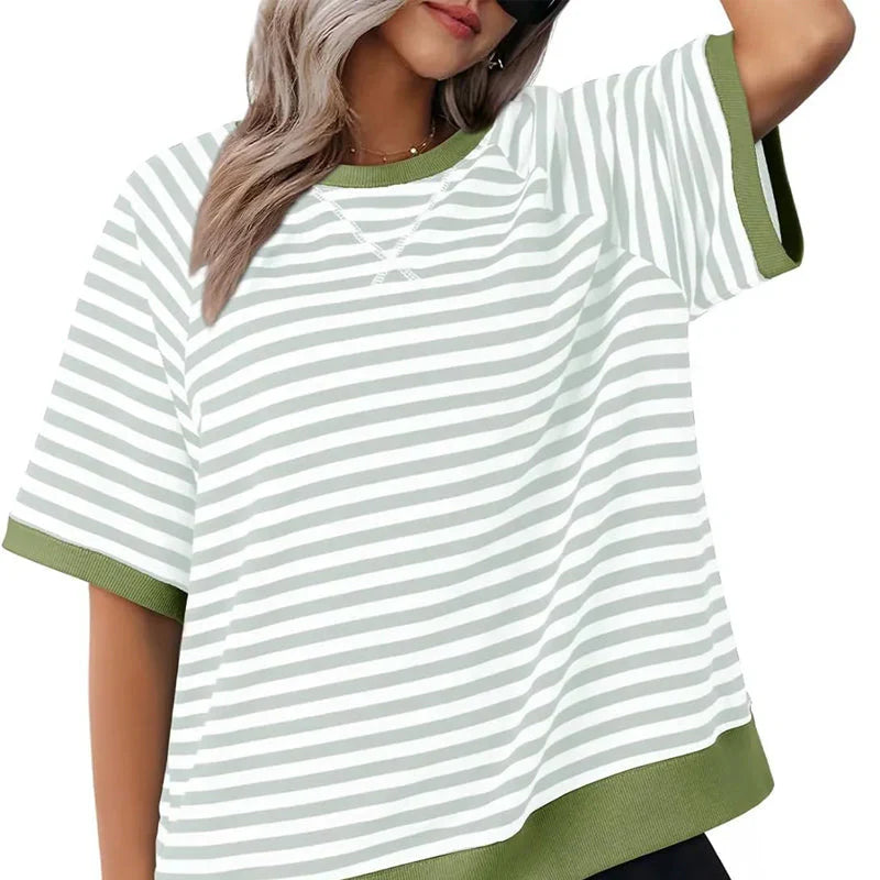 Bern | Lässiges gestreiftes T-Shirt