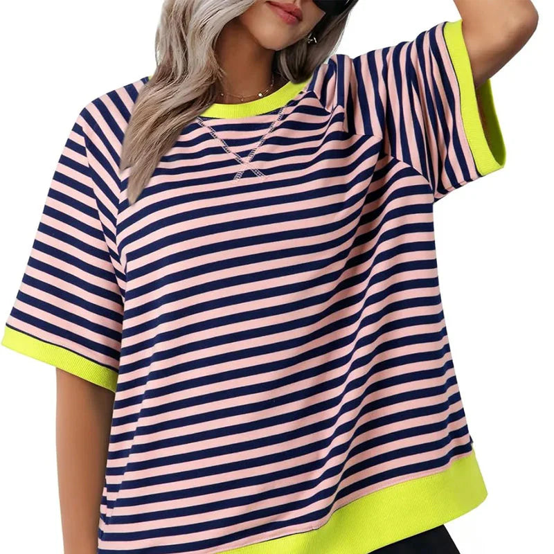 Bern | Lässiges gestreiftes T-Shirt