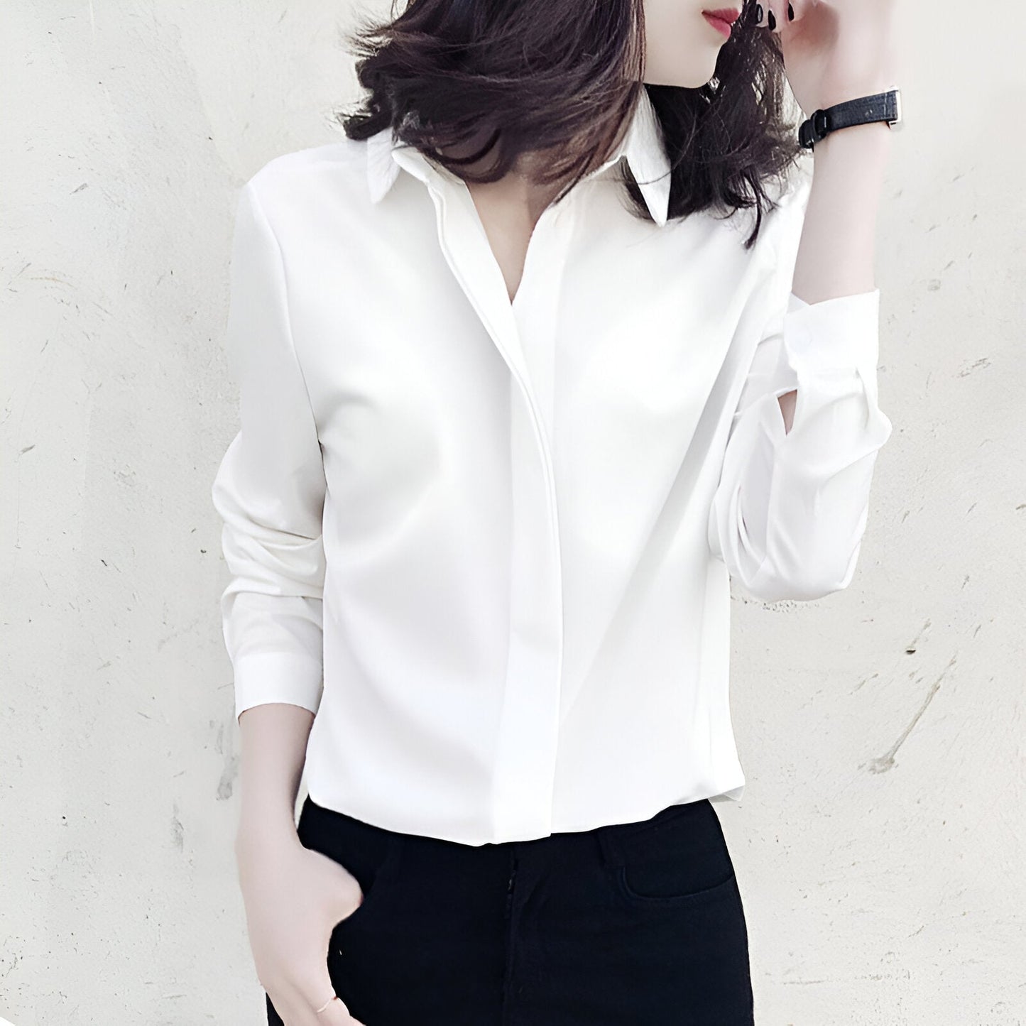 Arika | Elegante Lockere Bluse