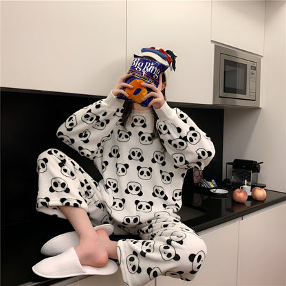 Jana | Kuscheliges Fleece-Pyjama-Set