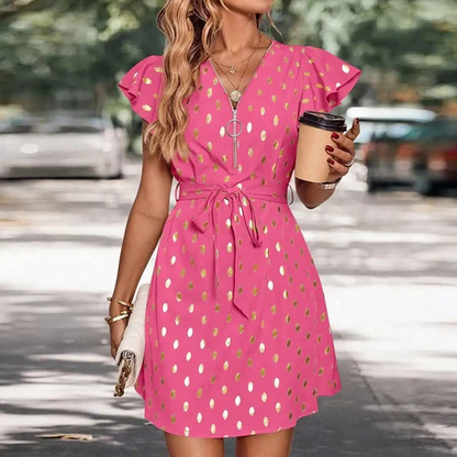 Ruth - Polka Dot Kleid Für Frauen