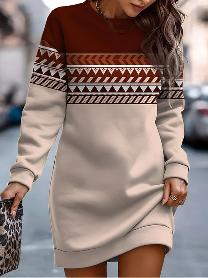 Aliz | Bequemes &  Stylisches Oversized Sweatshirt-Kleid