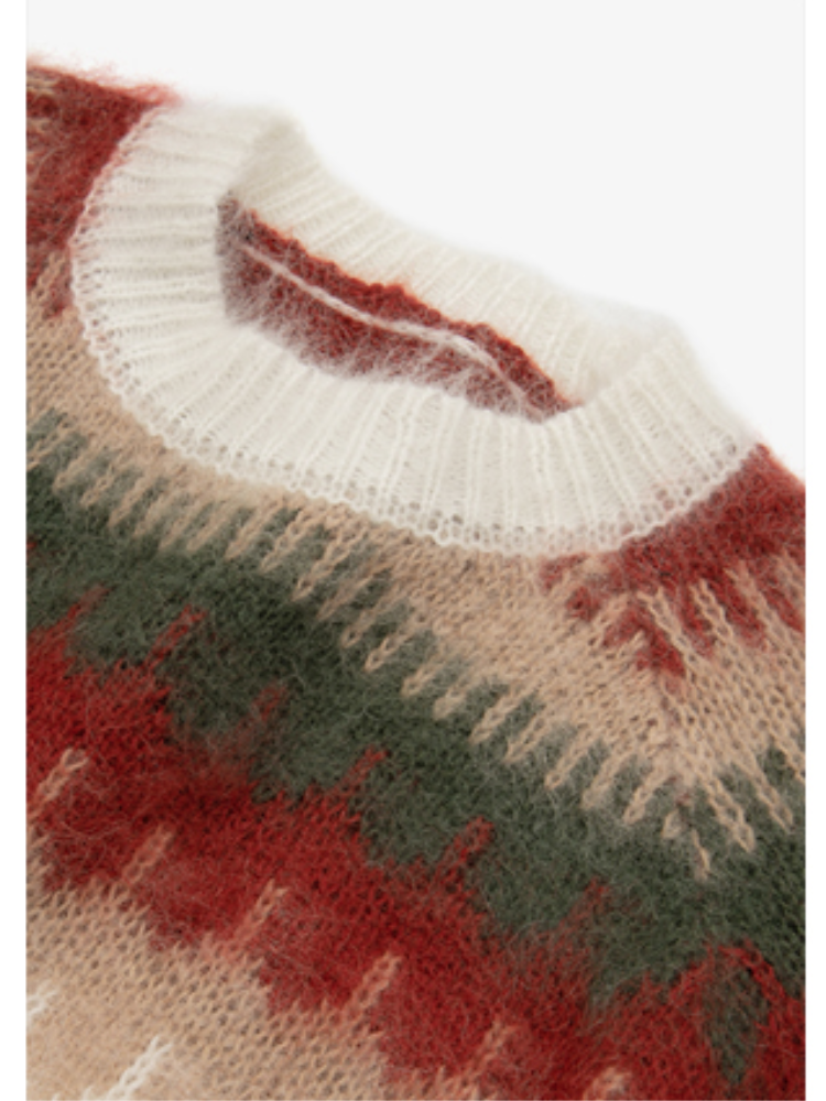 Etan | Weihnachtsrotes Sweatshirt