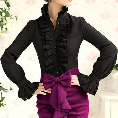 Andora | Elegante Gestreifte Bluse